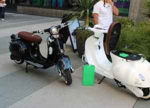 retro electric scooter