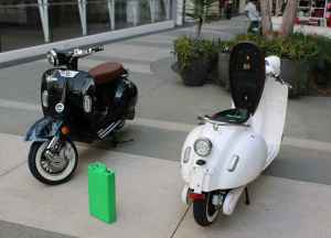 Electric moped engines